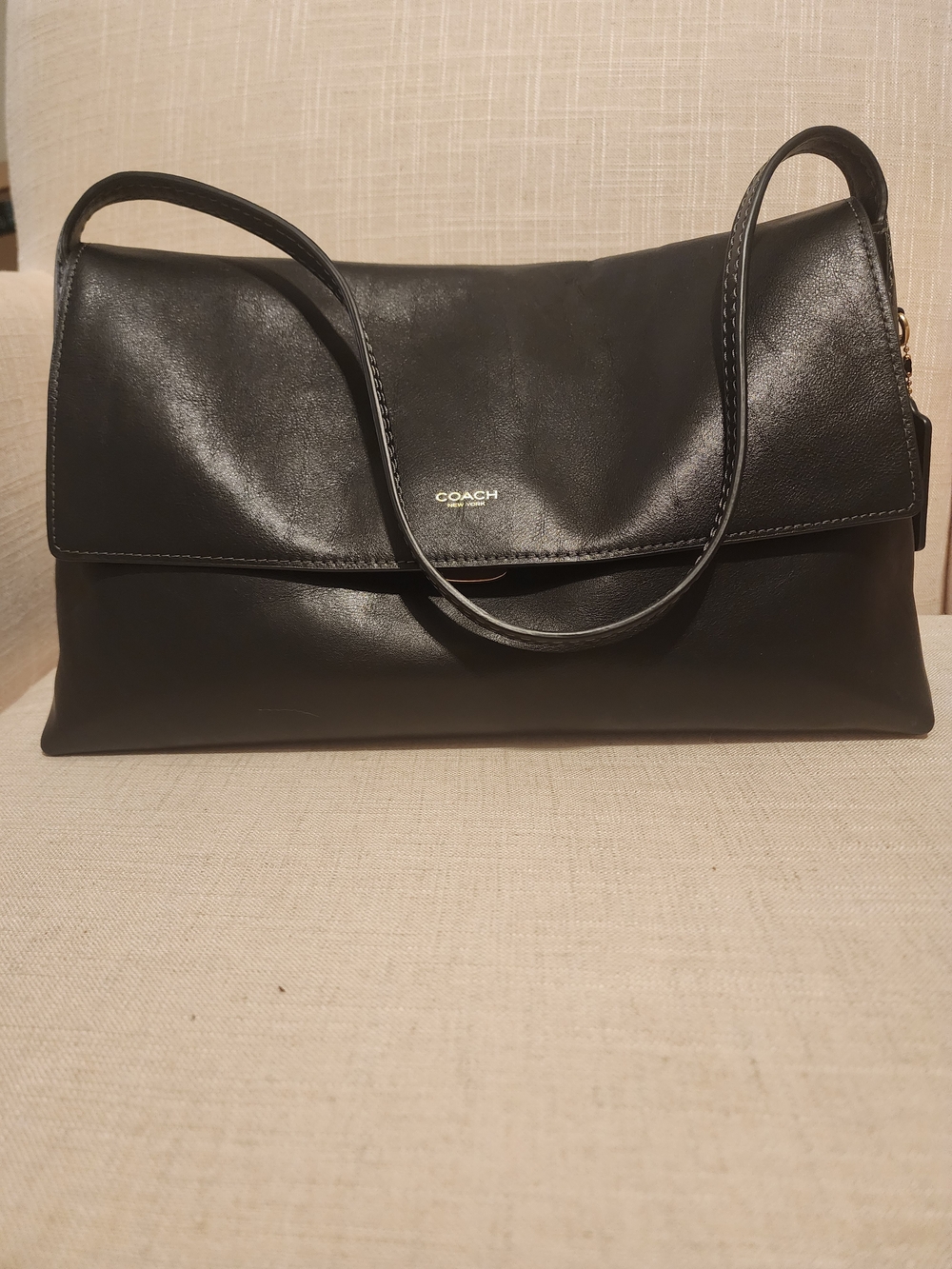 Coach Chelsea 36 Black Leather